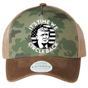 It's Time We Circle Back Trump 2024 Election Legacy Tie Dye Trucker Hat