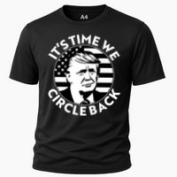 It's Time We Circle Back Trump 2024 Election Cooling Performance Crew T-Shirt