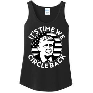 It's Time We Circle Back Trump 2024 Election Ladies Essential Tank