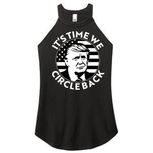 It's Time We Circle Back Trump 2024 Election Women's Perfect Tri Rocker Tank