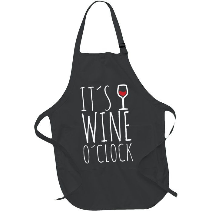 It's Wine O'Clock Apron