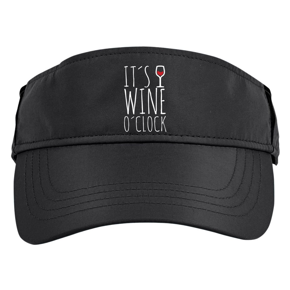 It's Wine O'Clock Adult Drive Performance Visor