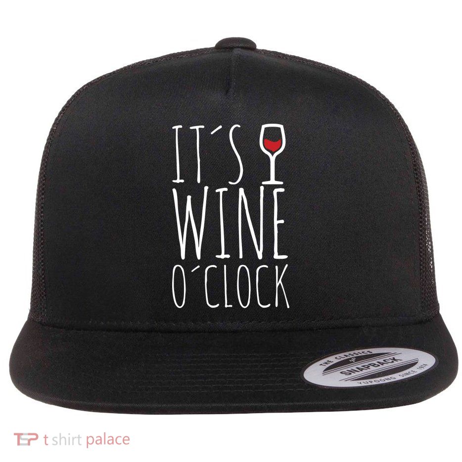 It's Wine O'Clock Flatbill Hat