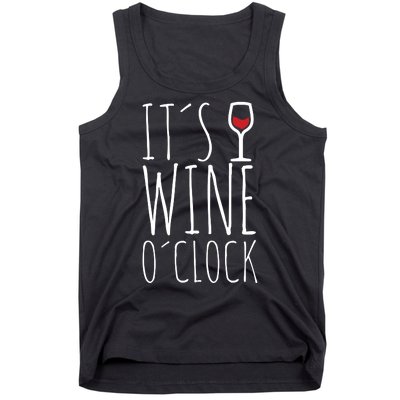 It's Wine O'Clock Tank Top