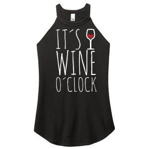 It's Wine O'Clock Women's Perfect Tri Rocker Tank