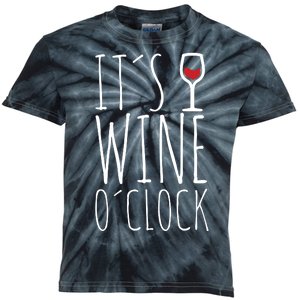 It's Wine O'Clock Kids Tie-Dye T-Shirt