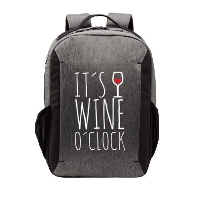 It's Wine O'Clock Vector Backpack