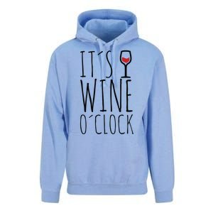 It's Wine O'Clock Unisex Surf Hoodie