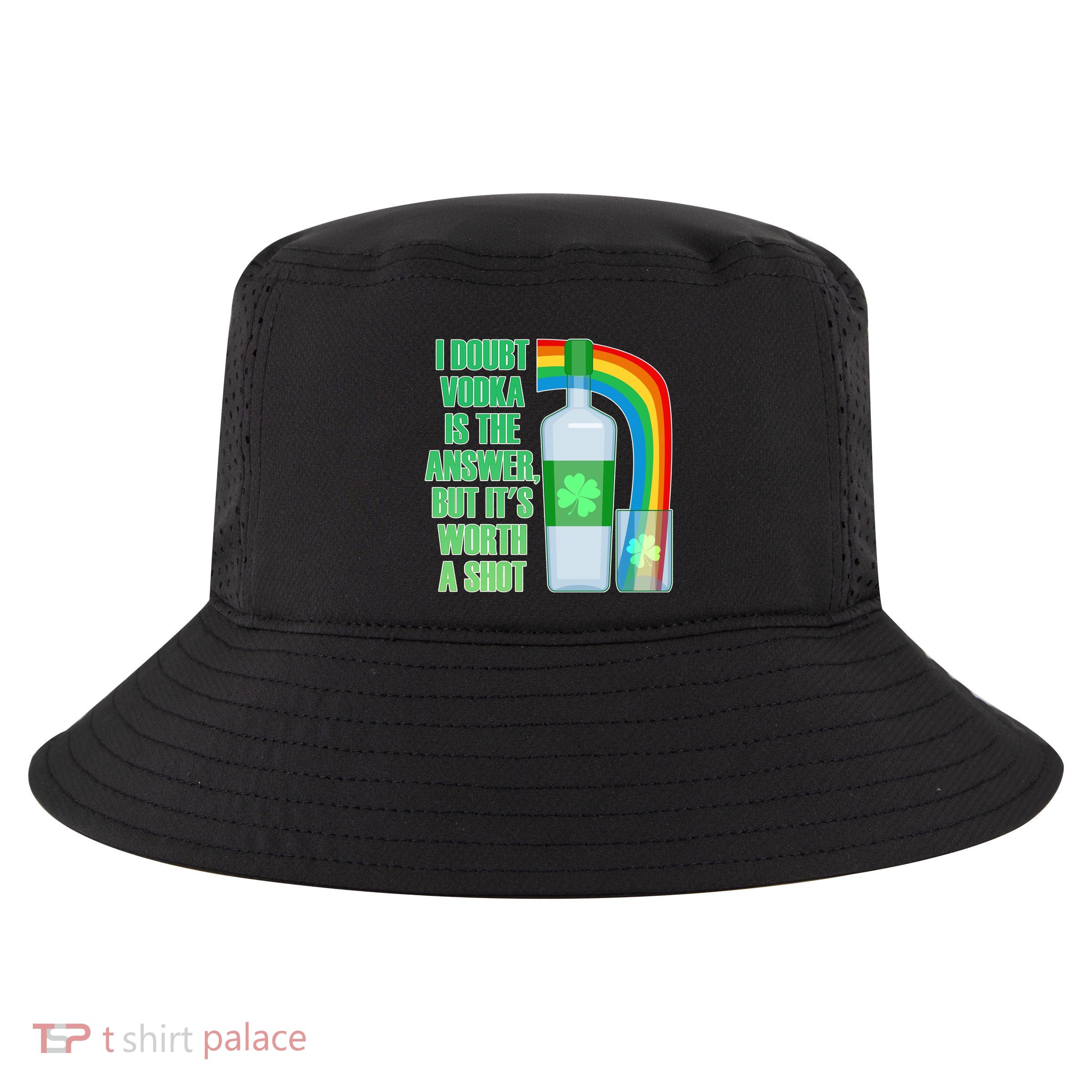 It's Worth a Shot of Vodka Cool Comfort Performance Bucket Hat