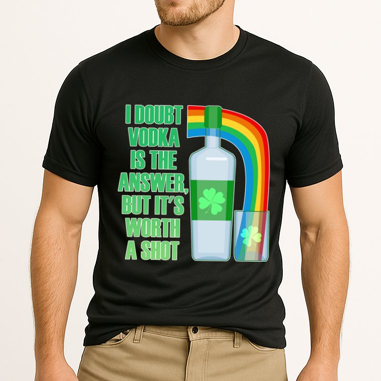 It's Worth a Shot of Vodka Performance Shirt