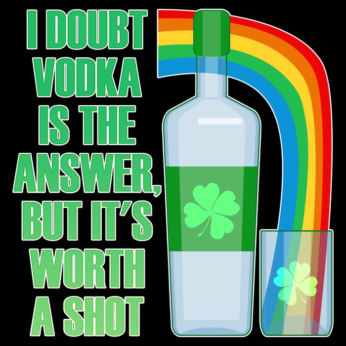 It's Worth a Shot of Vodka 7-Panel Snapback Hat