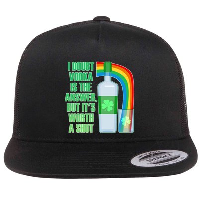 It's Worth a Shot of Vodka Flatbill Hat