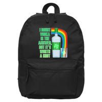 It's Worth a Shot of Vodka 16 in Basic Backpack