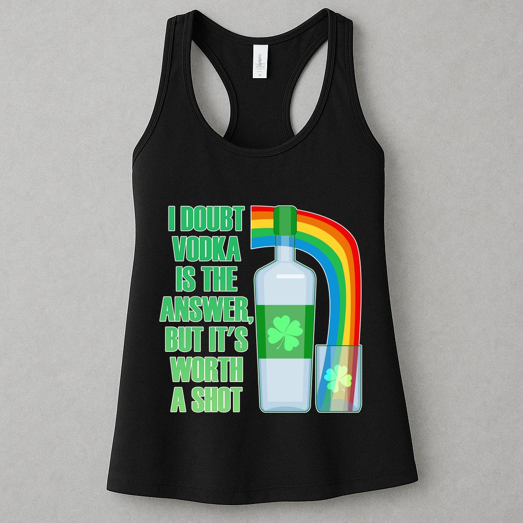 It's Worth a Shot of Vodka Womens Tank Top