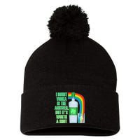 It's Worth a Shot of Vodka Pom Pom 12in Knit Beanie