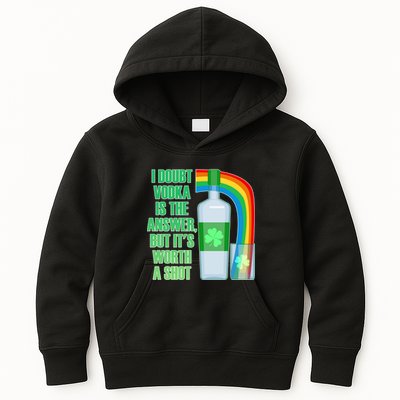 It's Worth a Shot of Vodka Kids Hoodie