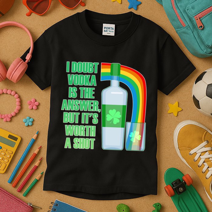 It's Worth a Shot of Vodka Kids T-Shirt