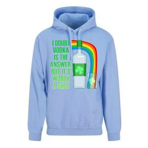 It's Worth a Shot of Vodka Unisex Surf Hoodie