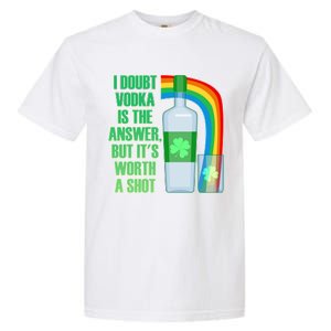 It's Worth a Shot of Vodka Garment-Dyed Heavyweight T-Shirt