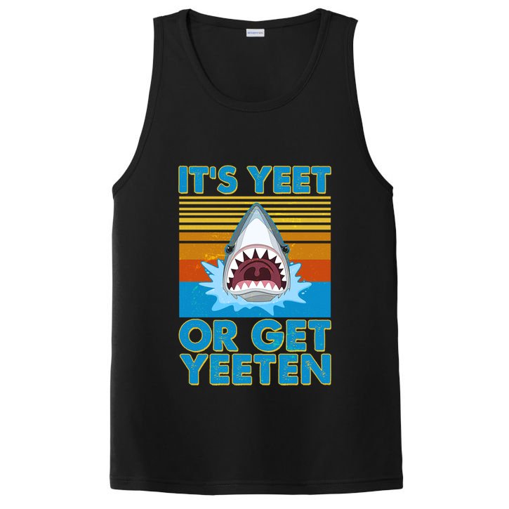 It's Yeet or Get Yeeten Shark Attack PosiCharge Competitor Tank