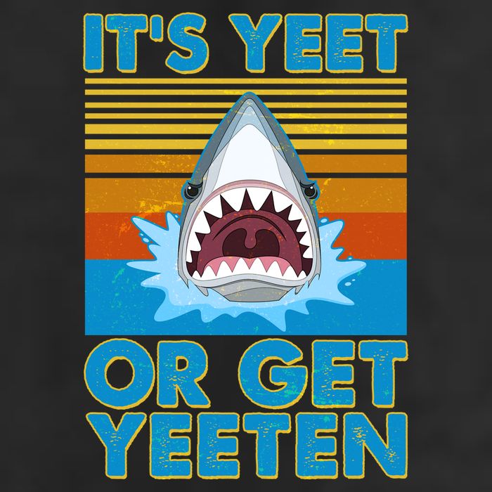 It's Yeet or Get Yeeten Shark Attack Trucker Hat