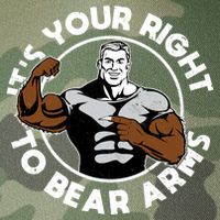 It's Your Right To Bear Arms Legacy Tie Dye Trucker Hat