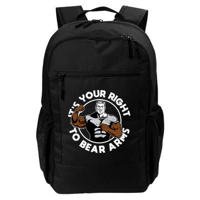It's Your Right To Bear Arms Daily Commute Backpack