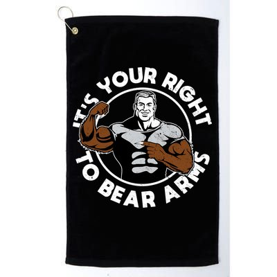 It's Your Right To Bear Arms Golf Towel