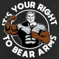 It's Your Right To Bear Arms Golf Towel
