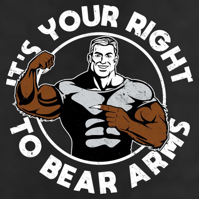 It's Your Right To Bear Arms Golf Towel