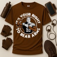 It's Your Right To Bear Arms Cooling Performance Crew T-Shirt