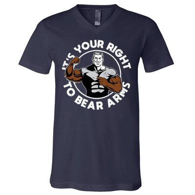 It's Your Right To Bear Arms V-Neck T-Shirt