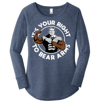 It's Your Right To Bear Arms Women's Perfect Tri Tunic Long Sleeve Shirt