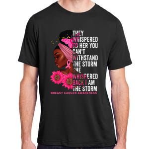 I'm The Storm Black Breast Cancer Survivor Pink Ribbon Adult ChromaSoft Performance T-Shirt