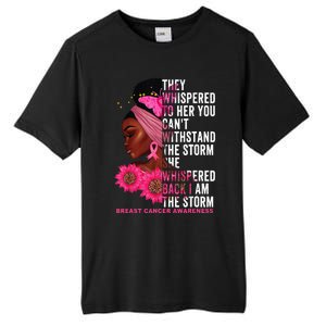 I'm The Storm Black Breast Cancer Survivor Pink Ribbon Tall Fusion ChromaSoft Performance T-Shirt