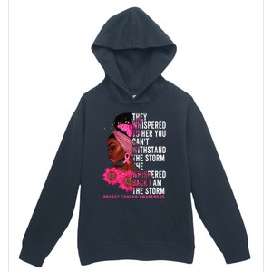 I'm The Storm Black Breast Cancer Survivor Pink Ribbon Urban Pullover Hoodie