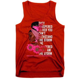 I'm The Storm Black Breast Cancer Survivor Pink Ribbon Tank Top