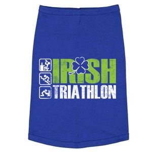 Irish Triathlon Sport Ing Happy St Patrick's Day Funny Gift Doggie Tank