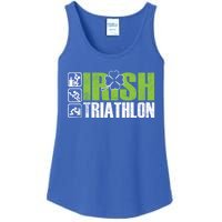 Irish Triathlon Sport Ing Happy St Patrick's Day Funny Gift Ladies Essential Tank