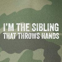 I’M The Sibling That Throws Hands Legacy Tie Dye Trucker Hat
