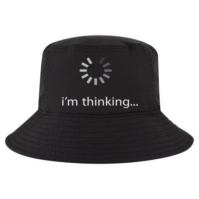 I'm Thinking ... Stand By, I'm Processing This .. Funny Cool Comfort Performance Bucket Hat