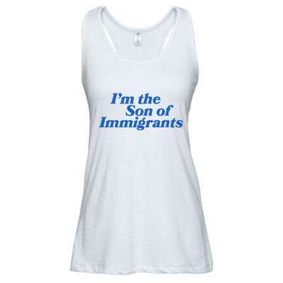 IM The Son Of Immigrants Proud Heritage Immigrant Pride Ladies Essential Flowy Tank