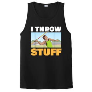 I Throw Stuff For A Shot Put Player Or Shot Putter PosiCharge Competitor Tank