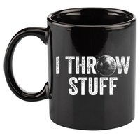 I Throw Stuff Shot Put Athlete Throwing 11oz C Handle Ceramic Mug