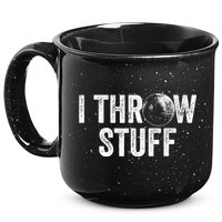 I Throw Stuff Shot Put Athlete Throwing 15oz Campfire Ceramic Mug