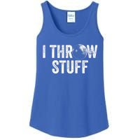 I Throw Stuff Shot Put Athlete Throwing Ladies Essential Tank