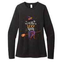 Im The Sexy Witch Halloween Matching Group Costume Womens CVC Long Sleeve Shirt