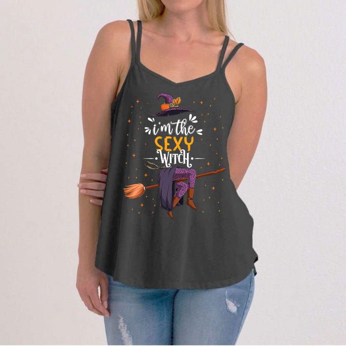 Im The Sexy Witch Halloween Matching Group Costume Women's Strappy Tank