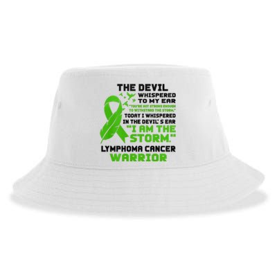 IM The Storm Lymphoma Cancer Awareness Sustainable Bucket Hat