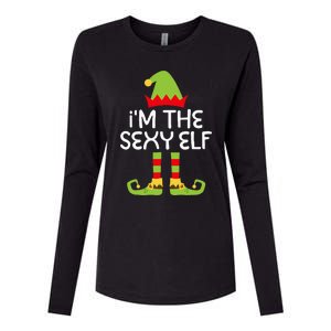 IM The Sexy Elf Matching Christmas Costume Womens Cotton Relaxed Long Sleeve T-Shirt